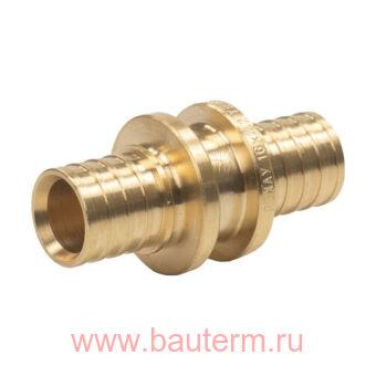 Муфта 40 MX латунь соединительная равнопроходная RAUTITAN РЕХАУ